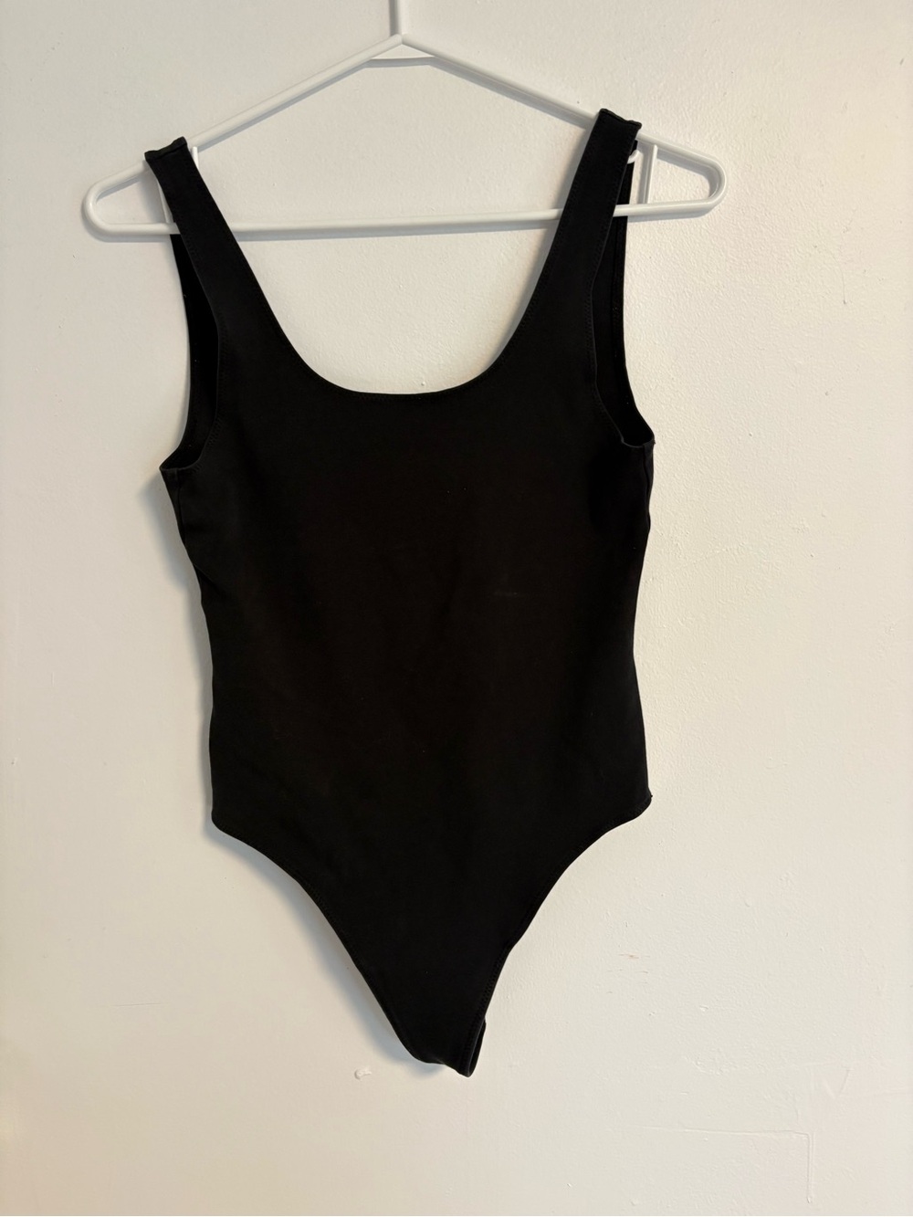 Wilfred Black Scoop Neck Bodysuit